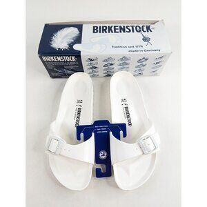 Birkenstock Madrid EVA Sandals Women’s Size 41 L10 M8 Slip-On in White